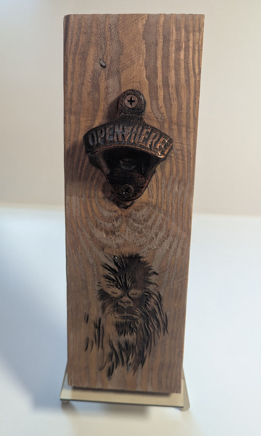 Chewbacca Engraved Bottle Opener
